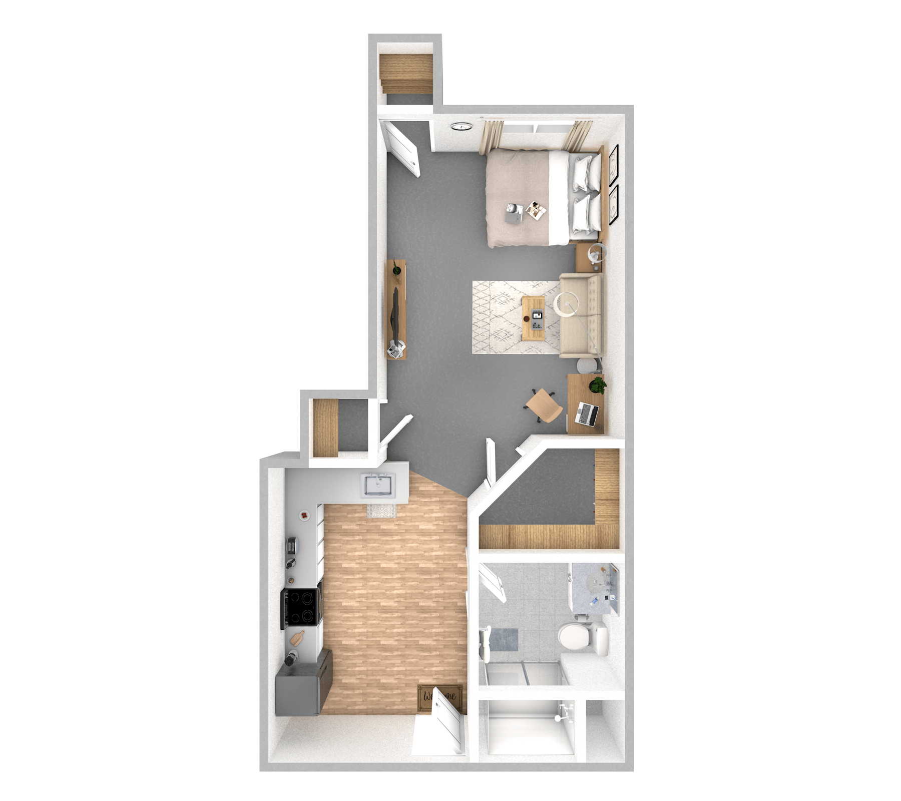 Suite | One Bathroom