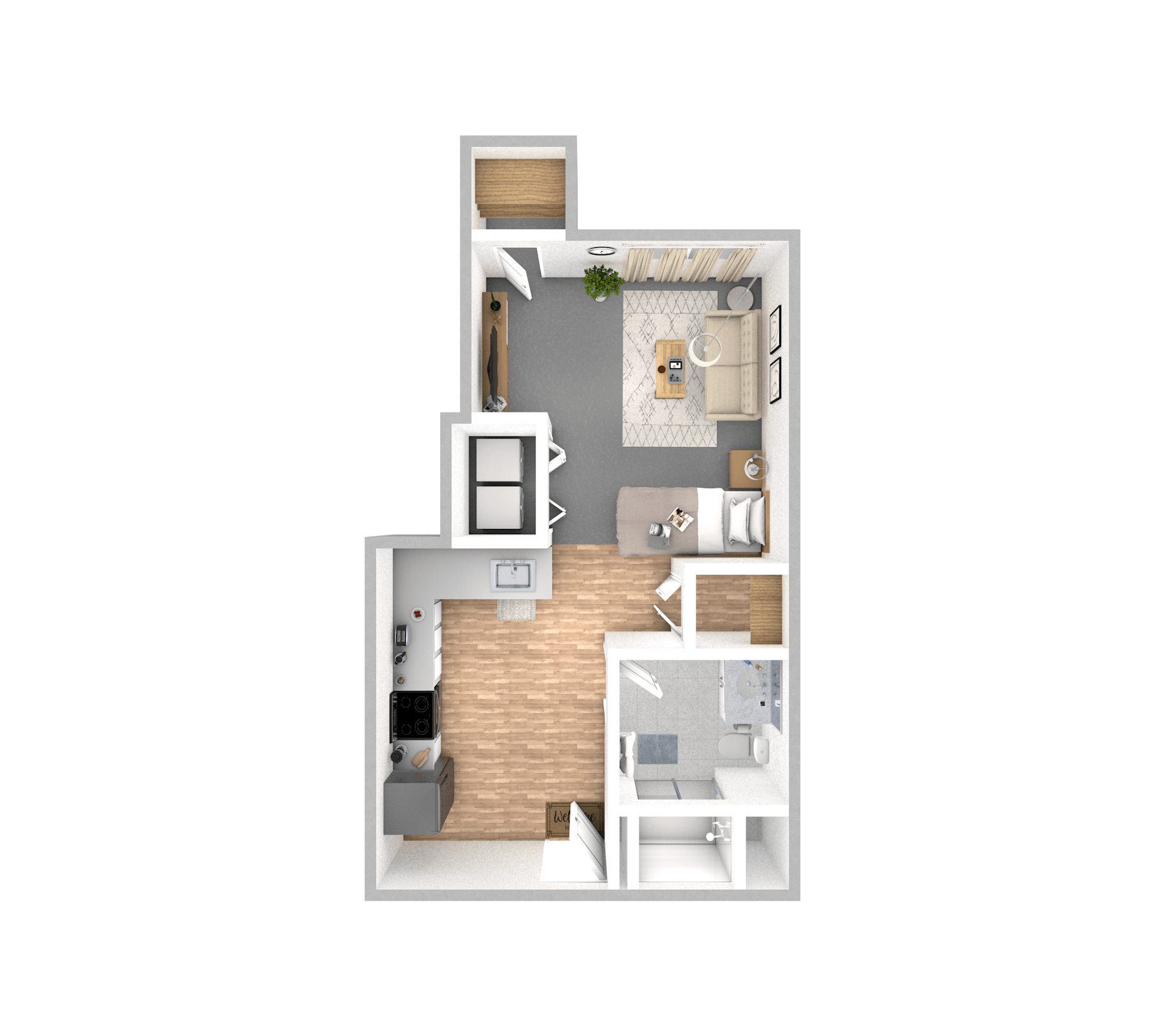 Suite | One Bathroom