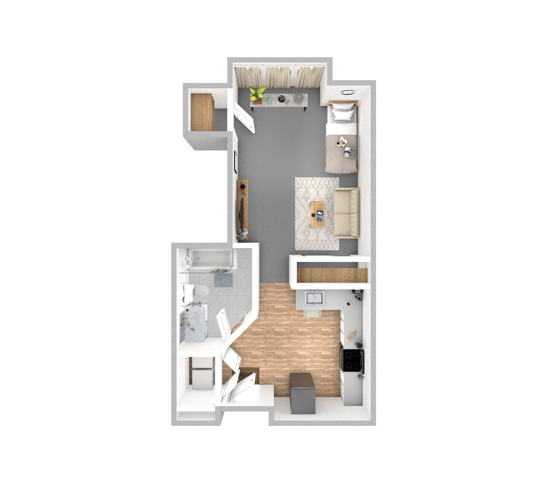 Suite | One Bathroom